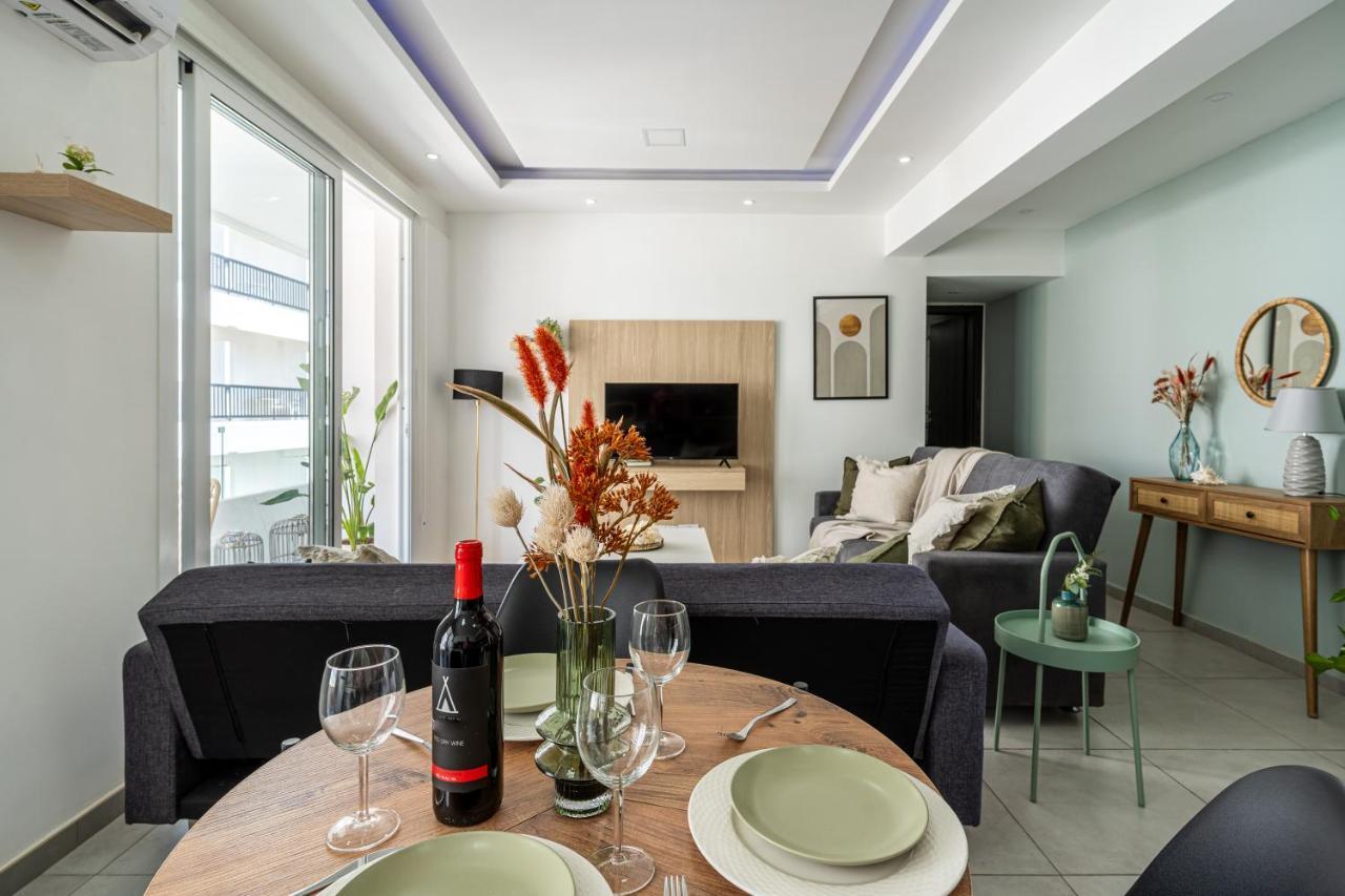 Beach Daze 1-Br Apt By Finikoudes Beach Ларнака Экстерьер фото